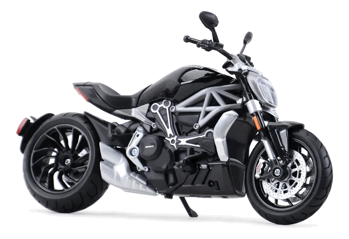 Motocicleta Ducati X Diavel S Escala 1:12 - Die-Cast Maisto