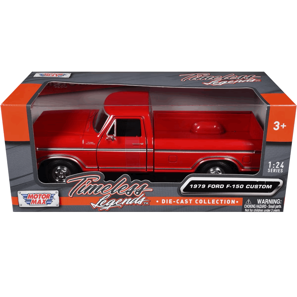 1979 Ford F-150 Custom (Escala 1:24) - Timeless Legends - Die-Cast Motor Max