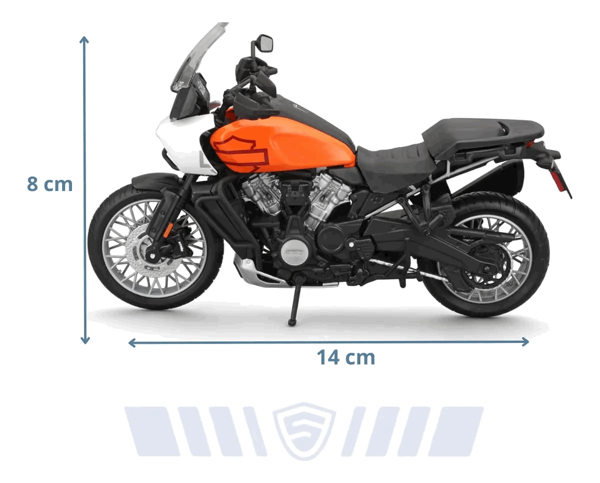 Motocicleta Harley-Davidson 2021 Pan America 1250 (Escala 1:18)- Die-Cast Maisto