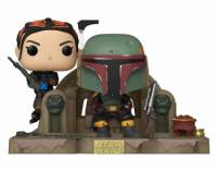 Boba Fett and Fennec on Throne - Star Wars Pop! Vinyl