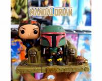 Boba Fett and Fennec on Throne - Star Wars Pop! Vinyl