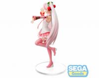 Hatsune Miku (Sakura) - Vocaloid Sega Super Premium Figure