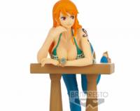 Nami Leaning - One Piece The Grandline Journey Banpresto