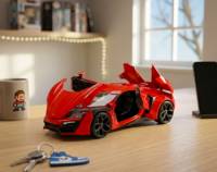 Lykan Hypersport Escala 1:24 - Fast and Furious - Die-Cast Jada Toys