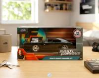 Dom's Dodge Charger RT (White Grill) Escala 1:32 - Fast and Furious - Die-Cast Jada Toys