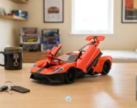 2017 Ford GT (Salmon) Escala 1:24 - Pink Slips - Die-Cast Jada Toys