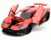 2017 Ford GT (Salmon) Escala 1:24 - Pink Slips - Die-Cast Jada Toys