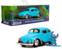 Stitch & Volkswagen Beetle  - Disney Lilo & Stitch - Die Cast Jada Toys