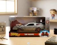 DeLorean Time Machine 1:32 - Back to the Future III - Die Cast Jada Toys