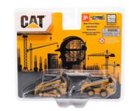 Skid Steer Loader & Multi Terrain Loader Twin Pack 1:64 - Construction Metal - CAT Die Cast Masters