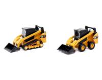 Skid Steer Loader & Multi Terrain Loader Twin Pack 1:64 - Construction Metal - CAT Die Cast Masters