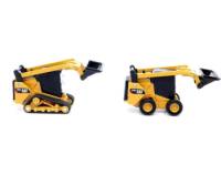 Skid Steer Loader & Multi Terrain Loader Twin Pack 1:64 - Construction Metal - CAT Die Cast Masters