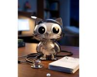 Catscan Bare Bones Glows in the Dark (Cajita sorpresa) - Kaleidos Creative Blind Box Collective Figure