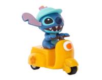 Stitch in Yellow Motorcycle - Disney Lilo & Stitch Pullback Car Beast Kingdom