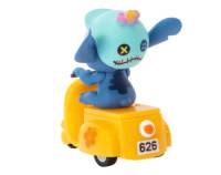 Stitch in Yellow Motorcycle - Disney Lilo & Stitch Pullback Car Beast Kingdom