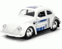 1959 Volkswagen Drag Beetle (vochito inspirado R2-D2) Escala 1:32 - Star Wars - Die-Cast Jada Toys