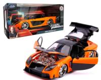 Han's Mazda RX-7 Escala 1:24 - Fast and Furious - Die-cast Jada Toys