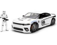 Stormtrooper & 2021 Dodge Charger SRT-Hellcat Escala 1:24 - Star Wars - Die-Cast Jada Toys