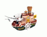 Snoopy Steam Boat (Set de Construcción 86907) - Pantasy Peanuts