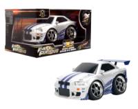Brian's Nissan Skyline GT-R (BNR34) (Escala 1:28) - Fast & Furious - Small Blocks Jada Toys
