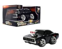 Dom's Dodge Charger RT (Escala 1:28) - Fast & Furious - Small Blocks Jada Toys