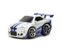 Brian's Nissan Skyline GT-R (BNR34) (Escala 1:43) - Fast & Furious - Small Blocks Jada Toys