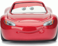 Cruising Lighting McQueen (Tire Rack Edition) Escala 1:24 - Disney Pixar Cars - Die-Cast Jada Toys