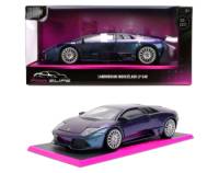 Lamborghini Murciélago LP 640 (Chameleon Blue) Escala 1:24 - Pink Slips - Die-Cast Jada Toys