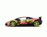 Lamborghini Huracán Performante (Graffiti) Escala 1:24 - Pink Slips - Die-Cast Jada Toys