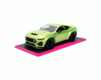 2025 Ford Mustang RTR SPEC 5-D (Lime Green) Escala 1:24 - Pink Slips - Die-Cast Jada Toys