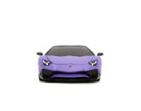 Lamborghini Aventador SV (Lilac Light Blue) Escala 1:24 - Pink Slips - Die-Cast Jada Toys