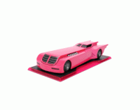 Batmobile (Pink) - Batman: The Animated Series Pink Slips - Die-Cast Jada Toys