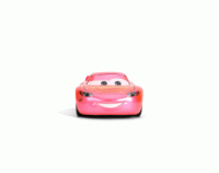 Lightning McQueen (Pink) Escala 1:24 - Disney Pixar Cars - Pink Slips - Die-Cast Jada Toys