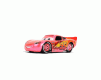 Lightning McQueen (Pink) Escala 1:24 - Disney Pixar Cars - Pink Slips - Die-Cast Jada Toys