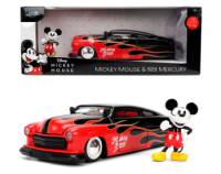 Mickey Mouse & 1951 Mercury Escala 1:24 - Disney - Die-Cast Jada Toys