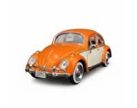 Volkswagen Beetle with Rear Luggage Rack (1966) Escala 1:24 - Die-Cast MotorMax