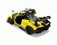 McLaren Senna 8-PAS Racing (Yellow Metallic Black Top) - Hyper-Spec Series Jada Toys