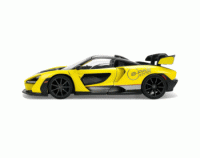 McLaren Senna 8-PAS Racing (Yellow Metallic Black Top) - Hyper-Spec Series Jada Toys