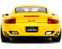 Porsche 911 Turbo (Yellow/Black) - Hyper-Spec Series Jada Toys