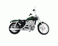 Harley Davidson 1200v 2013 XL Seventy Two Escala 1:12 - Die-Cast Maisto