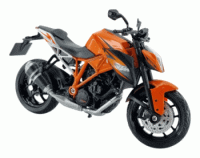 1290 Super Duke R KTM Escala 1:10 - Die-Cast Welly