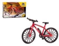Bicycle with Spoked Wheels (Red) Escala 1:8 - Bike Die-Cast Mountain Metal Bike