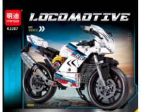Motorcycle SF001 K2153 - Locomotive Car - Model Kit MiNGDi