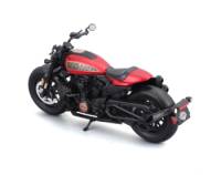 Motocicleta Harley-Davidson Custom 2024 Sporter S (Escala 1:12) - Die-Cast Maisto