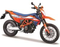 Motocicleta KTM 690 SMC R (Escala 1:12) - Die-Cast Maisto