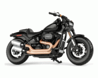 Motocicleta Harley Davidson 2022 Fat Bob 114 (Escala 1:18) - Die-Cast Maisto