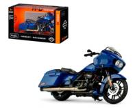 Motocicleta Harley Davidson 2022 CVO Road Glide (Escala 1:18) - Die-Cast Maisto