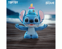 Stitch Aterciopelado (Cajita Sorpresa) - Disney "Energy Yoga" Blind Box Top Toy