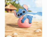 Stitch Aterciopelado (Cajita Sorpresa) - Disney "Energy Yoga" Blind Box Top Toy
