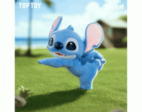 Stitch Aterciopelado (Cajita Sorpresa) - Disney "Energy Yoga" Blind Box Top Toy